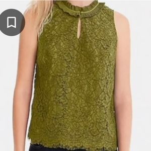 J Crew Sleevelace Lace top